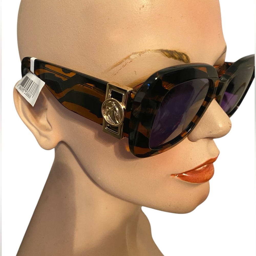 Lanvin Squared Frame Tiger Mother Sunglasses